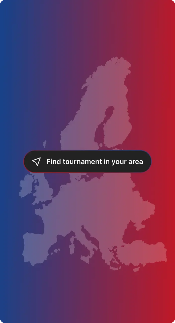 Poker tournament Map